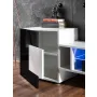 TV-Schrank Merano, Schwarz/Schwarz - 9